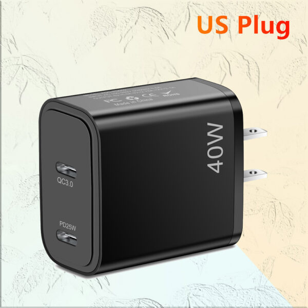 Fast charging mobile phone charging head dual PD Type-C mobile phone charger - Image 7