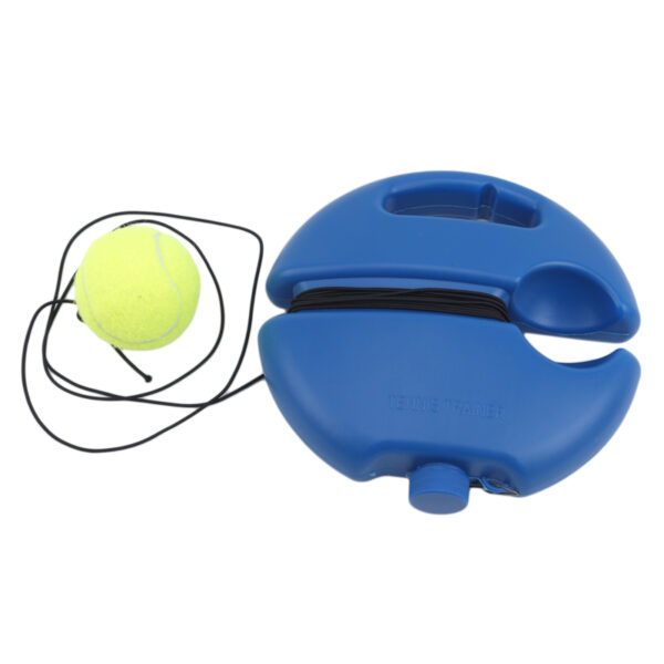 Heavy Tennis Training Tool Exercise Tennis Ball Sports Tutorial Rebound Ball With Tennis Trainer Baseboard Sparring Device - Image 3