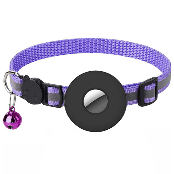 Airtag Cat Collar Airtag Pet Collar With Bell Airtag Reflective Collar - Image 6