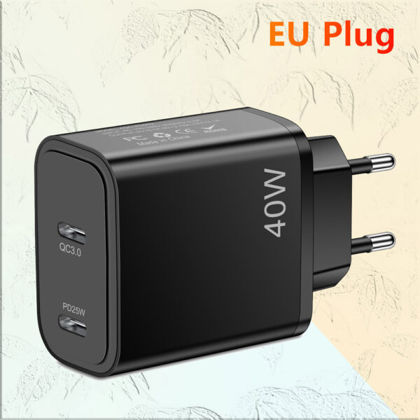 Fast charging mobile phone charging head dual PD Type-C mobile phone charger - Image 5