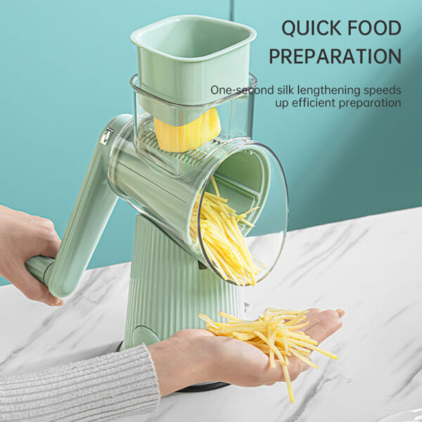 Kitchen Multifunction Grater Slicer Hand Roller Stormvegetable Cutter for Household - Image 2