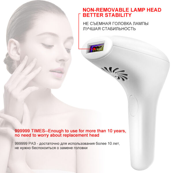 999999 Flashes 2020 New Laser Epilator Permanent IPL Photoepilator Hair Removal depiladora Painless electric Epilator Dropship - Image 3