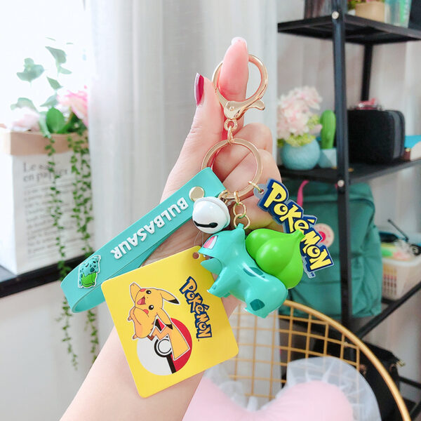 Pokemon Keychain Pendant Cartoon Cute Doll Creative Girls - Image 7