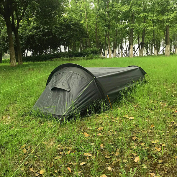 Camping Single Person Tent Ultralight Compact Outdoor Sleeping Bag Tent Larger Space Waterproof Backpacking Tent Cover Hiking - Image 6