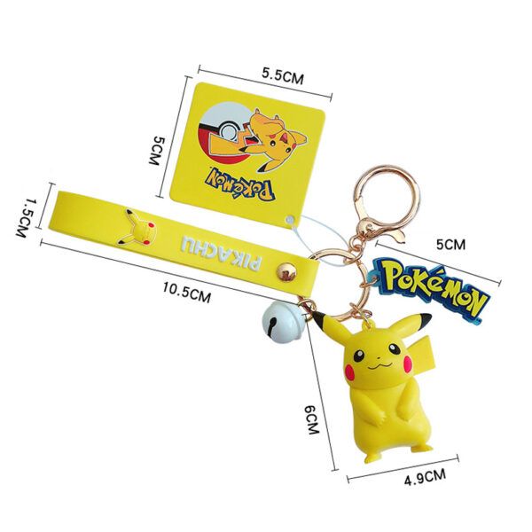 Pokemon Keychain Pendant Cartoon Cute Doll Creative Girls - Image 2