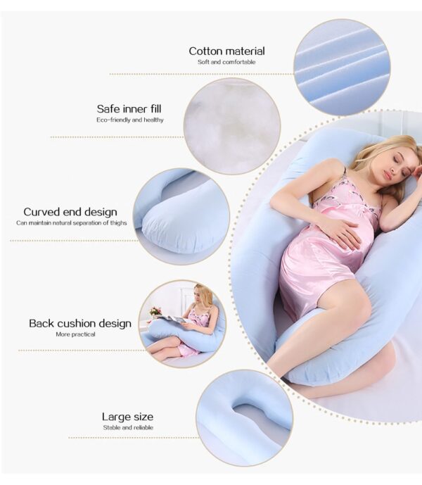 Pregnancy Pillow for Side Sleeper Pregnant Women - Image 5