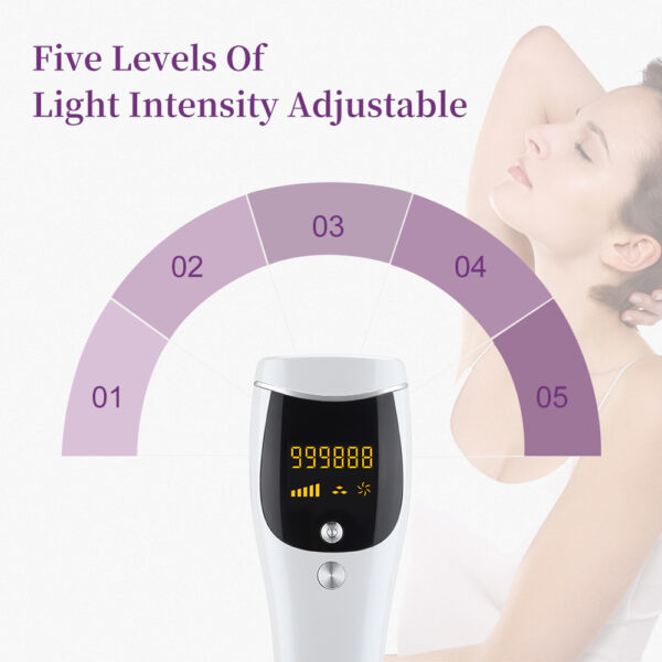 5-Speed Laser Hair Removal Instrument Whole Body IPL Photorejuvenation Hair Removal Device Home Electric Hair Removal Instrument Beauty Instrument - Image 2