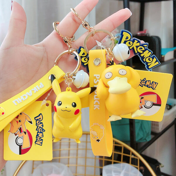 Pokemon Keychain Pendant Cartoon Cute Doll Creative Girls