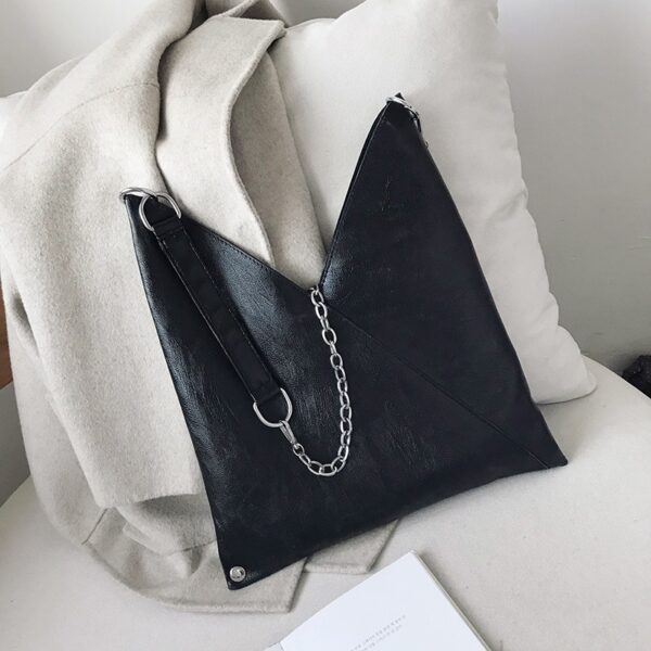 Tote bag PU women's bag shoulder bag women's shoulder bag - Image 7