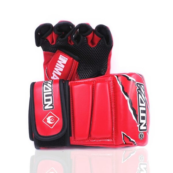 MMA Boxing Gloves Sanda Muay Thai Kick Boxing Mitts Breathable PU Mateial Sparring Grappling Fight Punch Mitts Boxing Equipment - Image 9