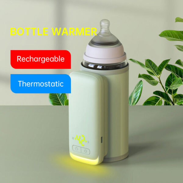 USB Chargings Heating Bottle Warm Water Milk Heater Warmer Bag Insulation Cover - Image 9