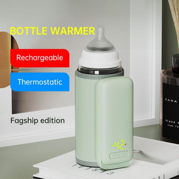 USB Chargings Heating Bottle Warm Water Milk Heater Warmer Bag Insulation Cover - Image 10