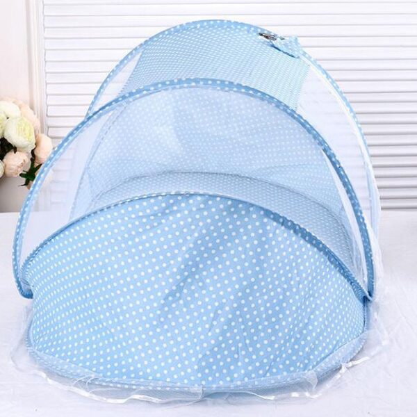 Newborn mosquito net baby mosquito cover Mongolian yurt with bottom baby bed mosquito net cover foldable mosquito net - Image 2