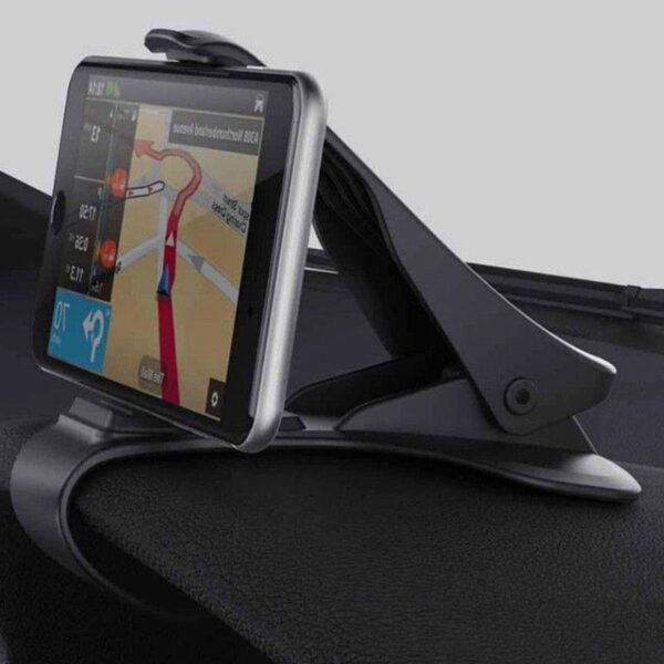 Universal Car Phone Holder GPS Navigation Dashboard Phone Holder For Mobile Phone Clip Fold Holder Mount Stand Bracket - Image 4