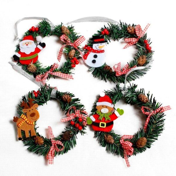 Christmas Wreath Decor Garland - Image 3