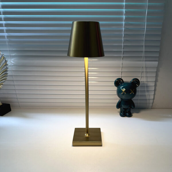 USB rechargeable retro atmosphere table lamp study living room bedside lamp restaurant bar outdoor table lamp eye protection table lamp - Image 3